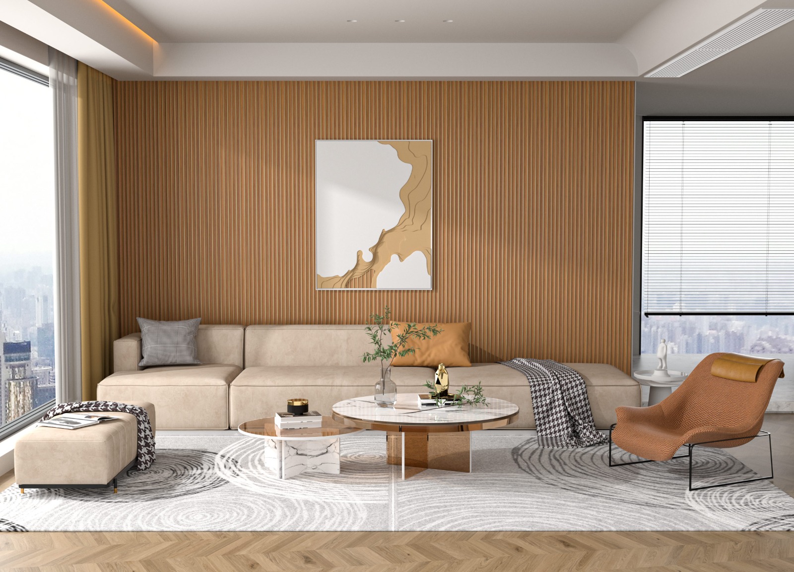 Premium Charcoal Louvers – Modern WPC Exterior & Interior Cladding Solutions