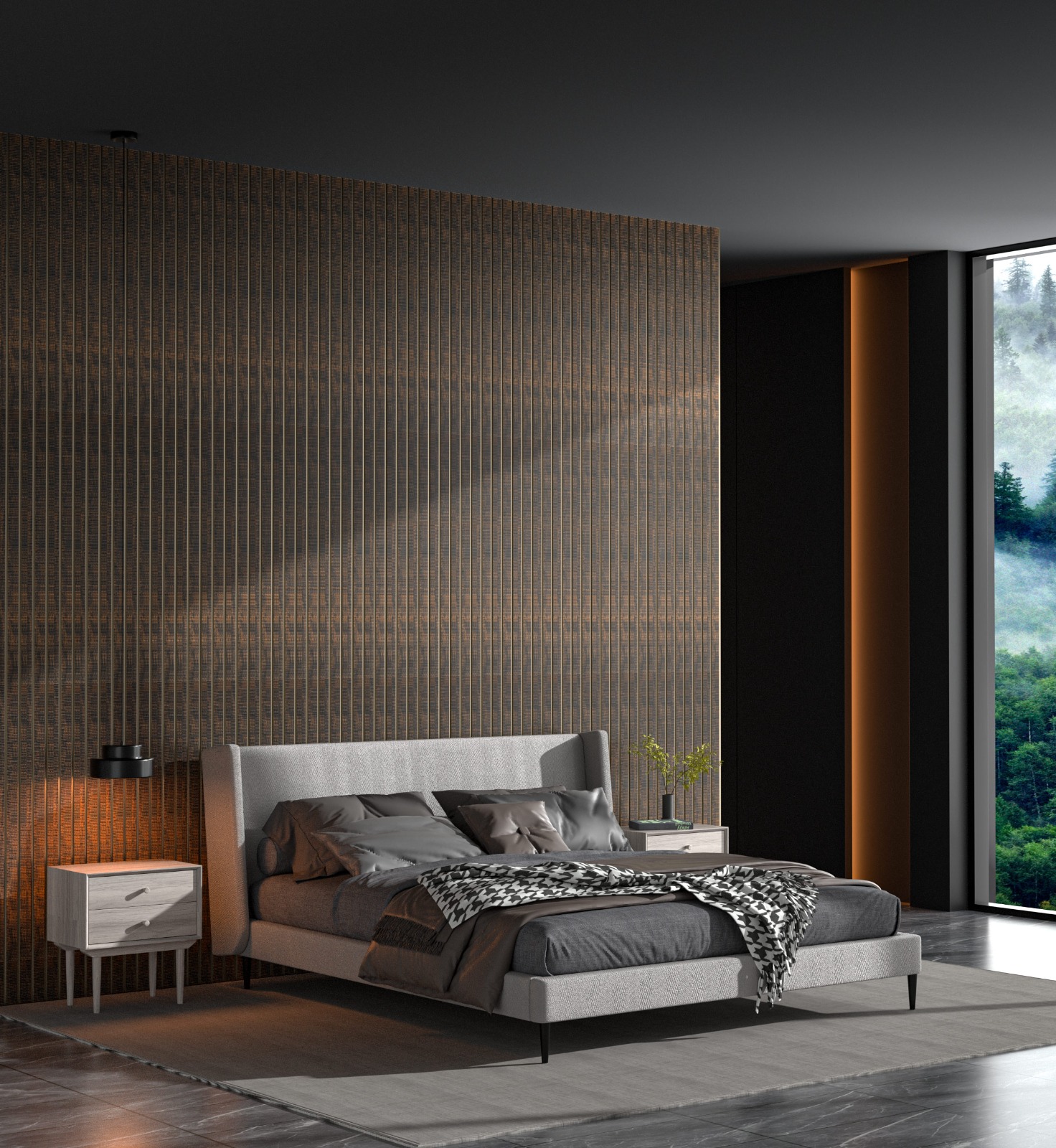 Buy Charcoal Louvers in Trivandrum: Modern Wall Panels for Stylish Interiors